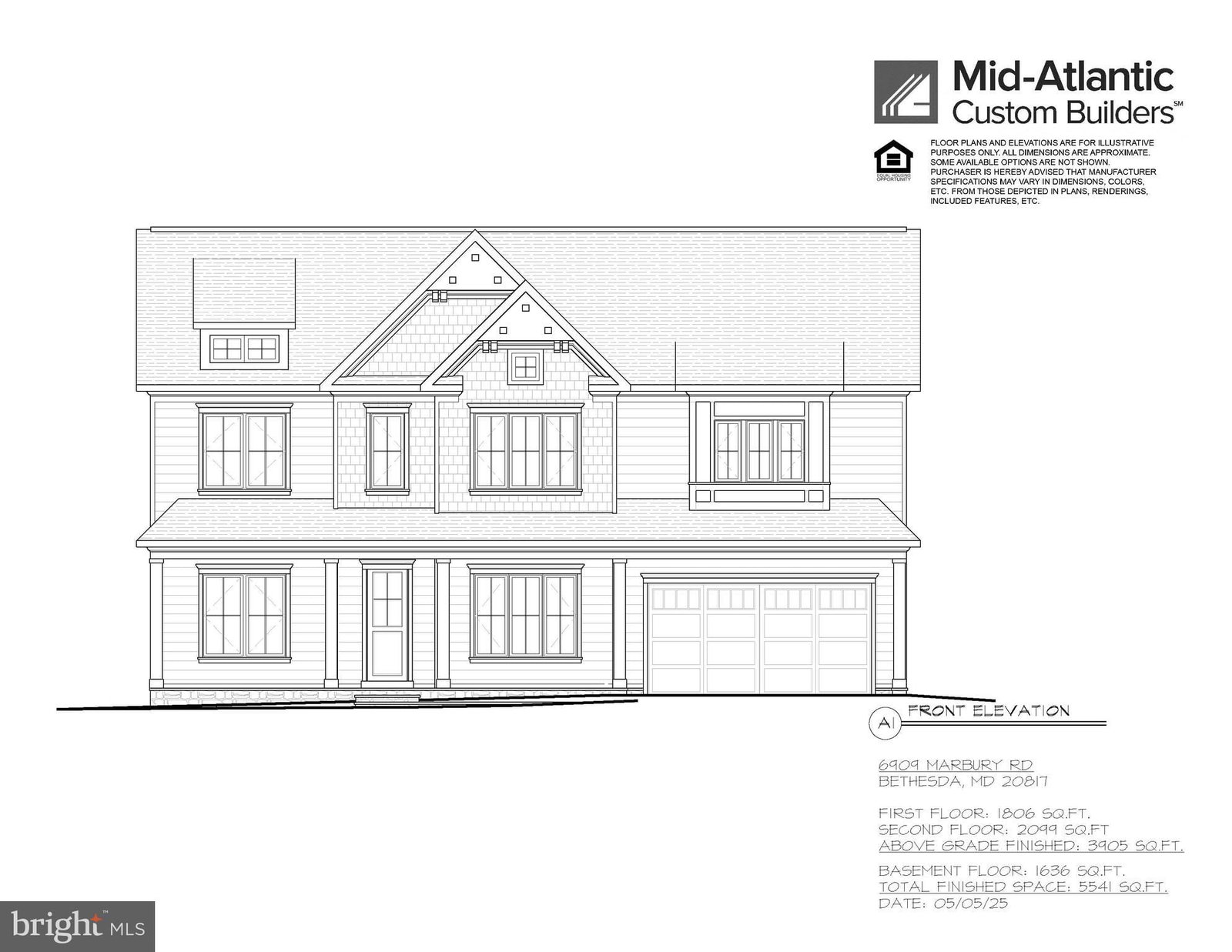 6909 MARBURY RD, BETHESDA 20817, MD