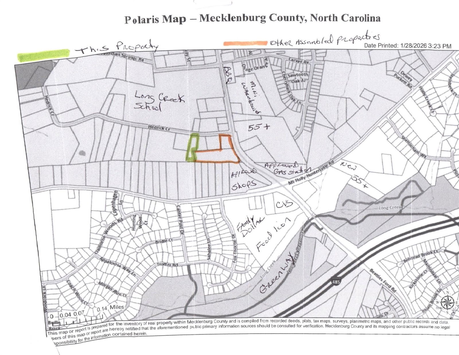 Property at 7932 Hedrick, Huntersville, NC 28078