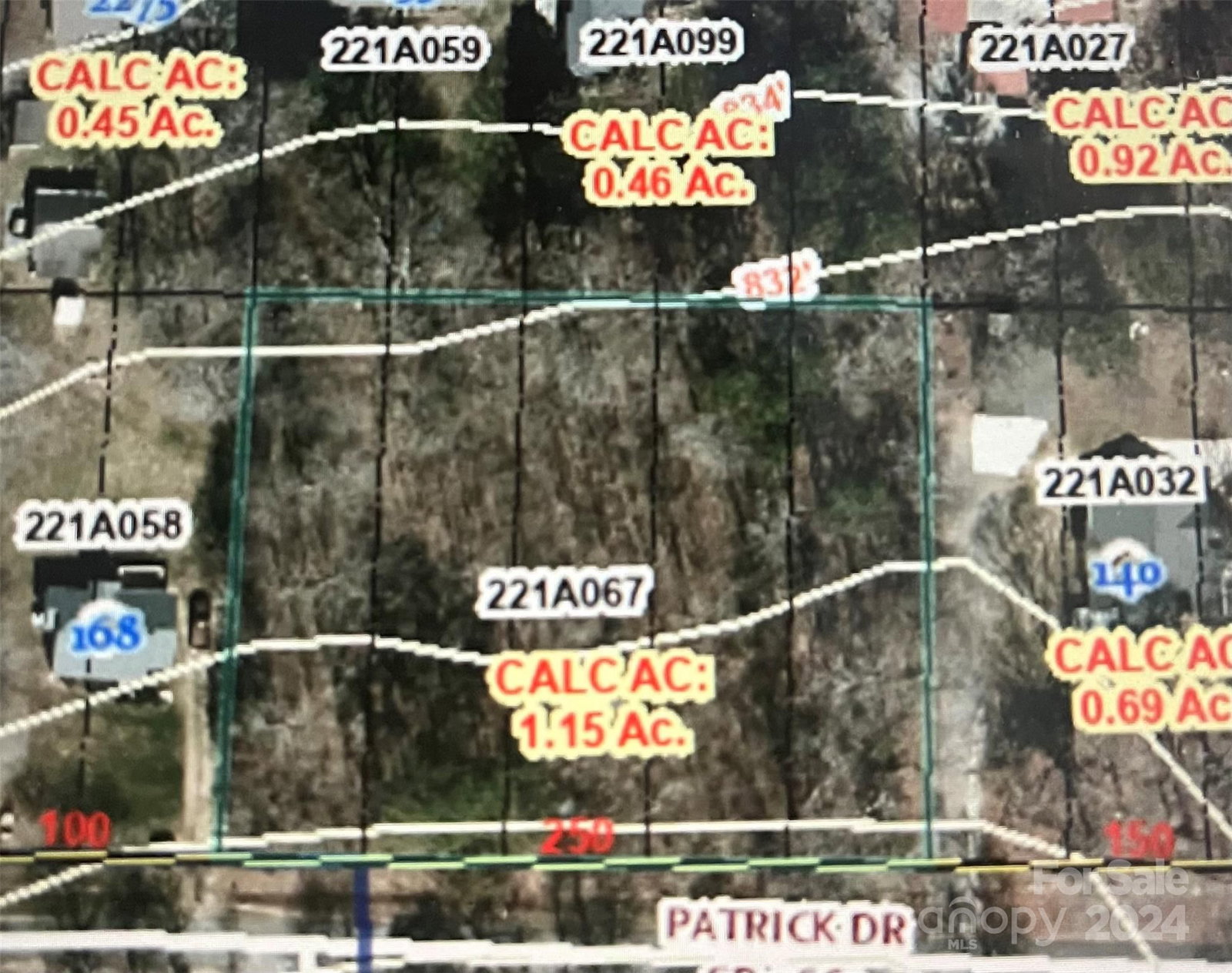 Property at 0 Patrick, China Grove, NC 28023