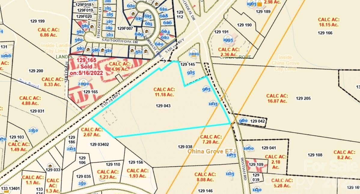Property at 925 Bostian, China Grove, NC 28023