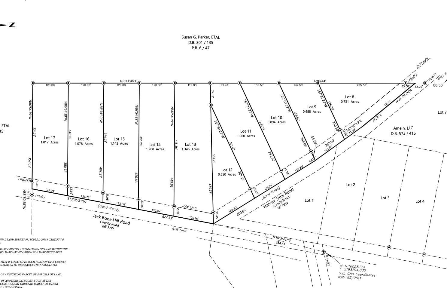 Property at 8 Jack Bone Hill Road, Jefferson, SC 29718
