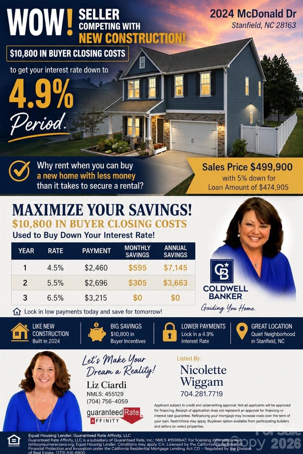 2014 Mcdonald Drive, Stanfield, NC 28163 - Photo 2