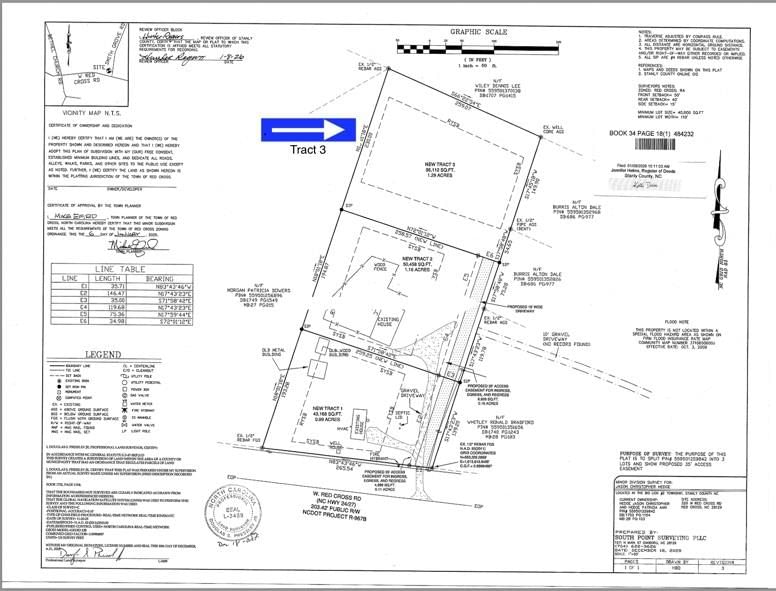 Property at 1.29 Acres 320 Red Cross, Oakboro, NC 28129