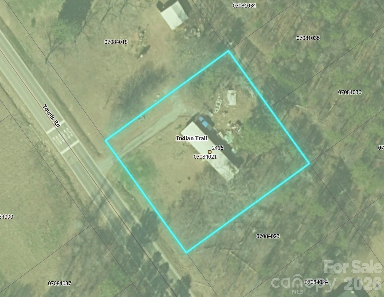 Property at 2416 Younts Road, Indian Trail, NC 28079