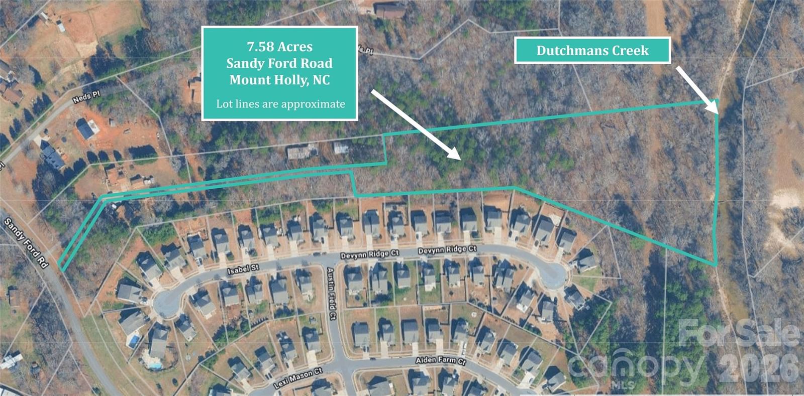 Property at 0000 Sandy Ford, Mount Holly, NC 28120