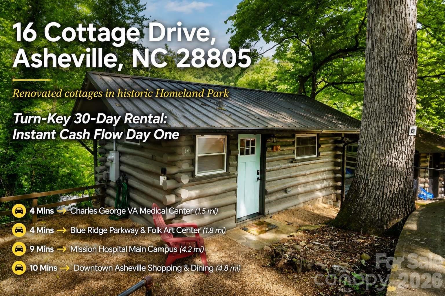 16 Cottage Drive, Asheville, NC 28805