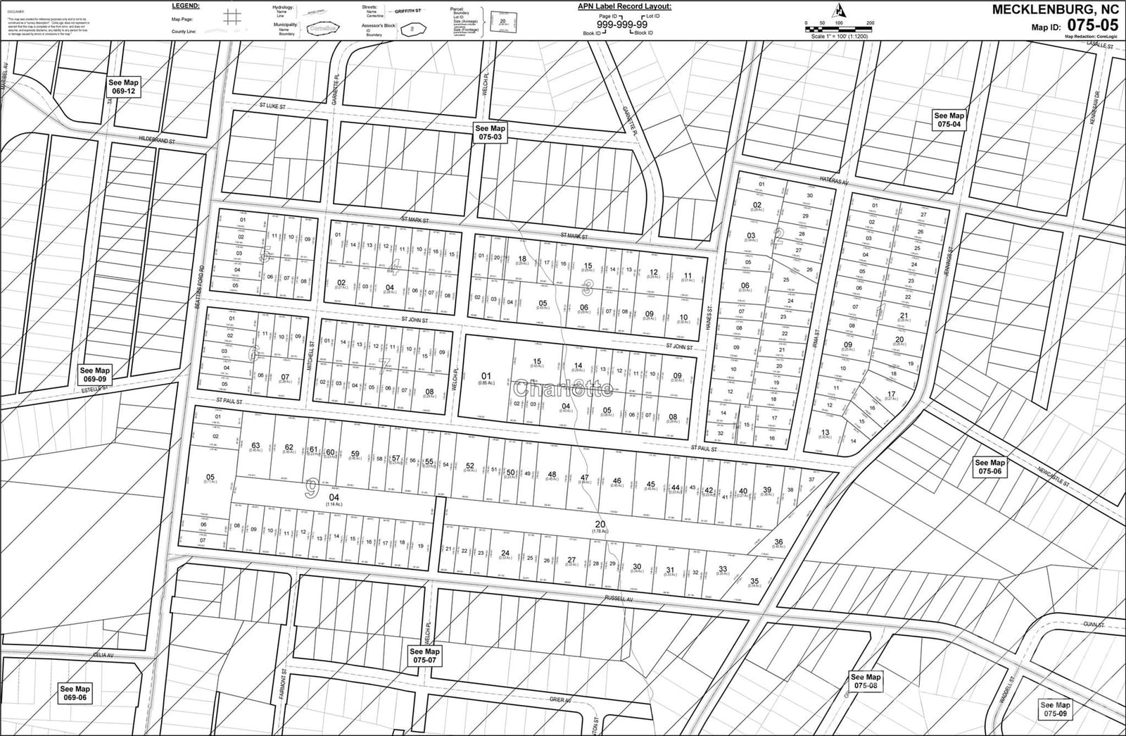 Property at 1912 St Paul Street, Charlotte, NC 28216