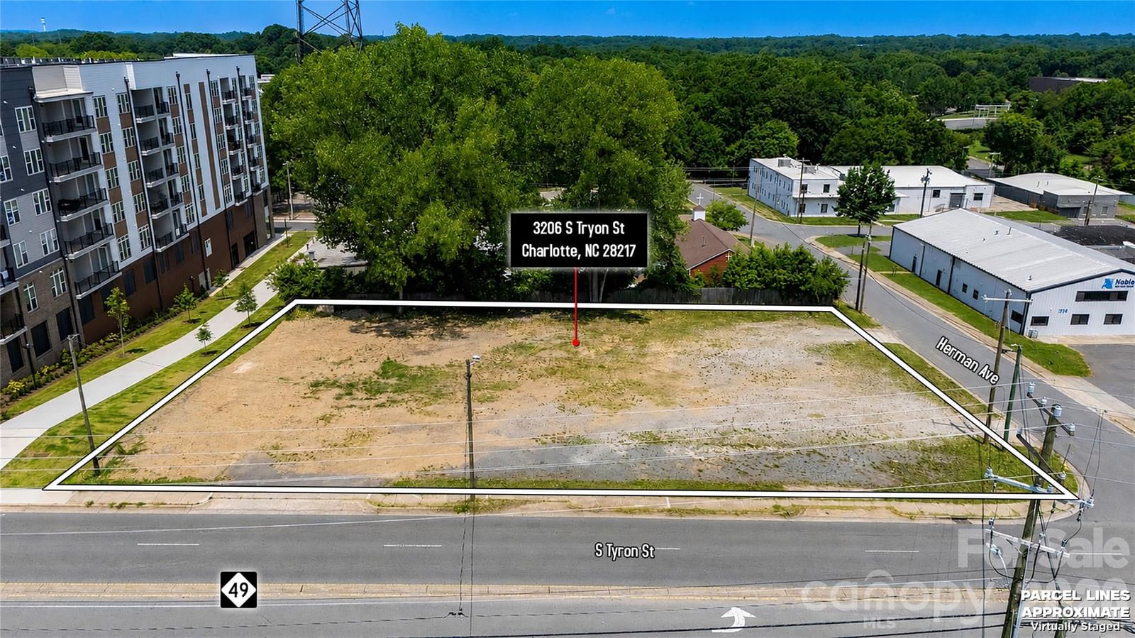 Property at 3206 Tryon, Charlotte, NC 28217