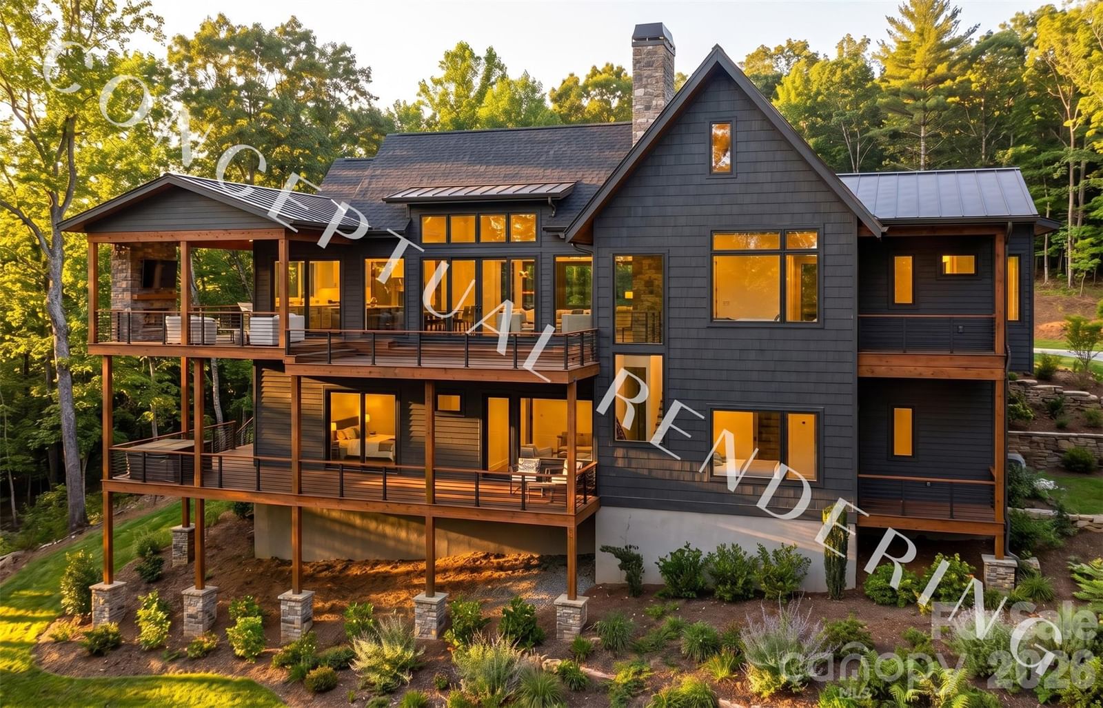 743 Hawk Mountain Road, Lake Toxaway, NC 28747 - Photo 2