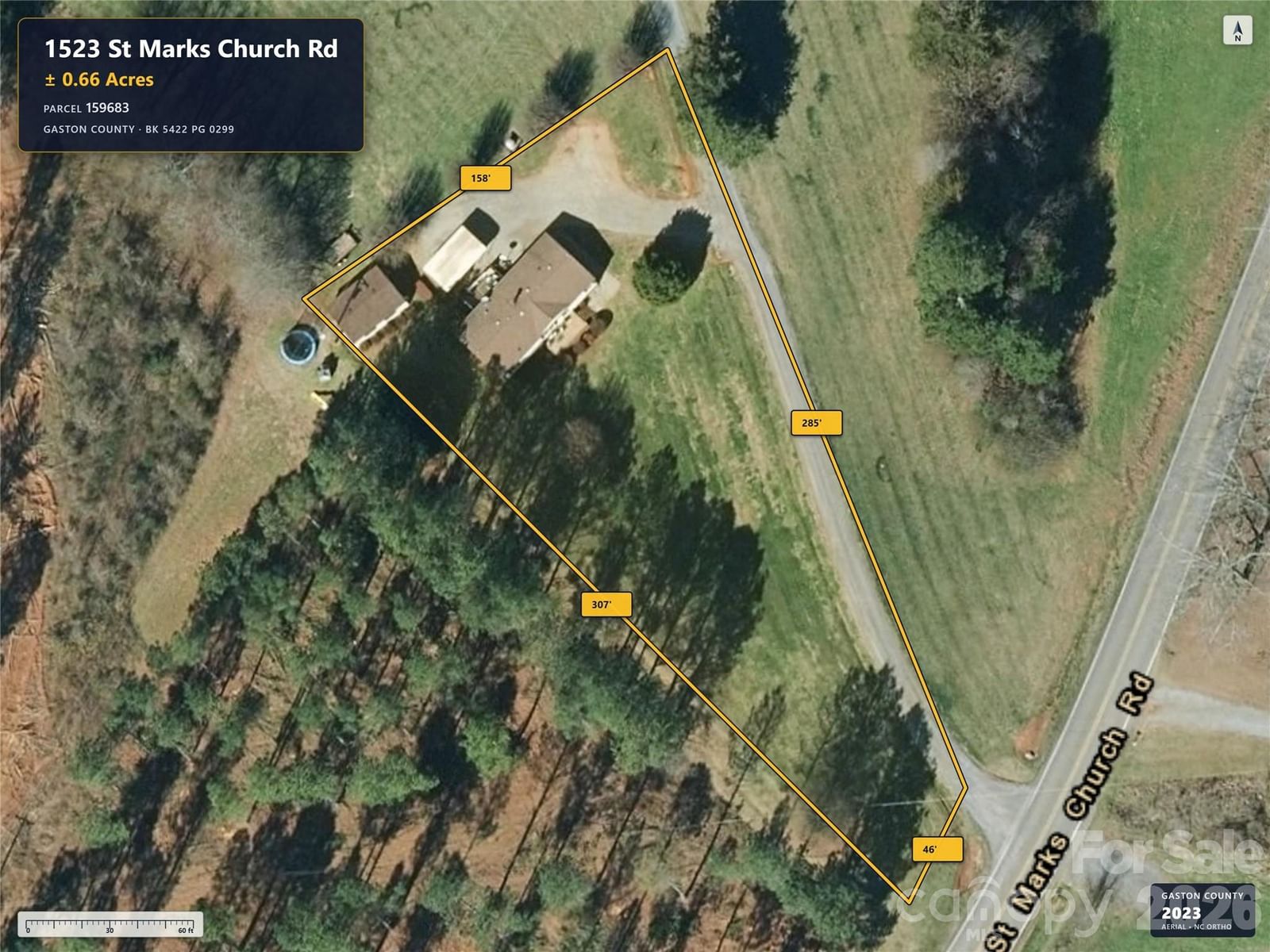 Property at 1523 St Marks Church, Crouse, NC 28033