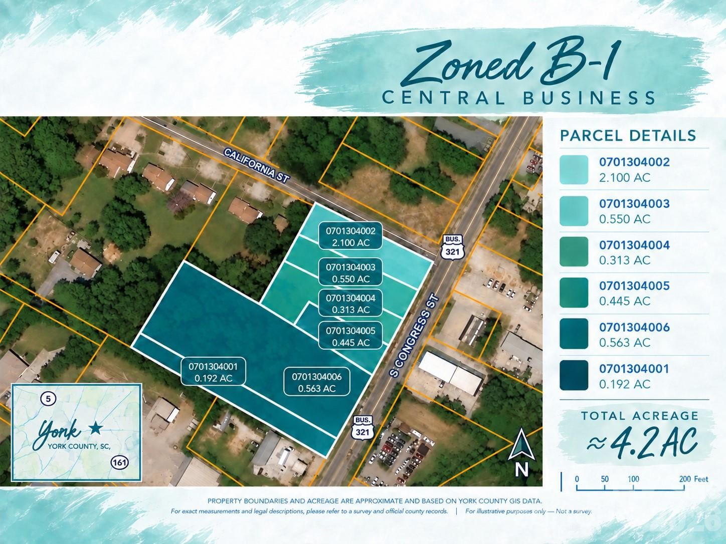 Property at 222 Congress, York, SC 29745