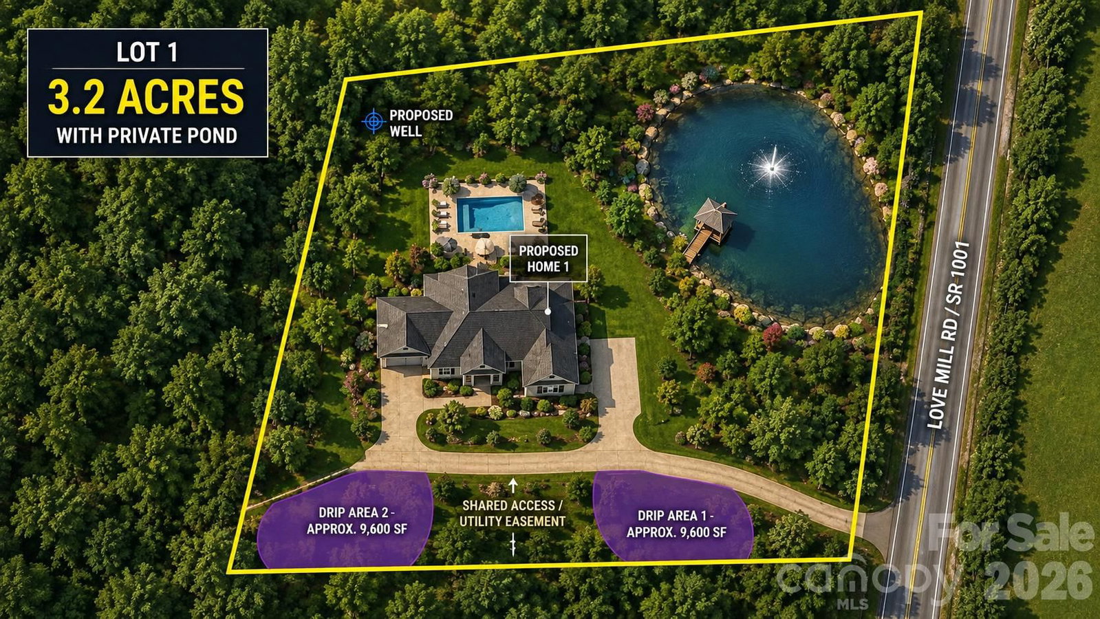 Property at 0002 Love Mill, Stanfield, NC 28163