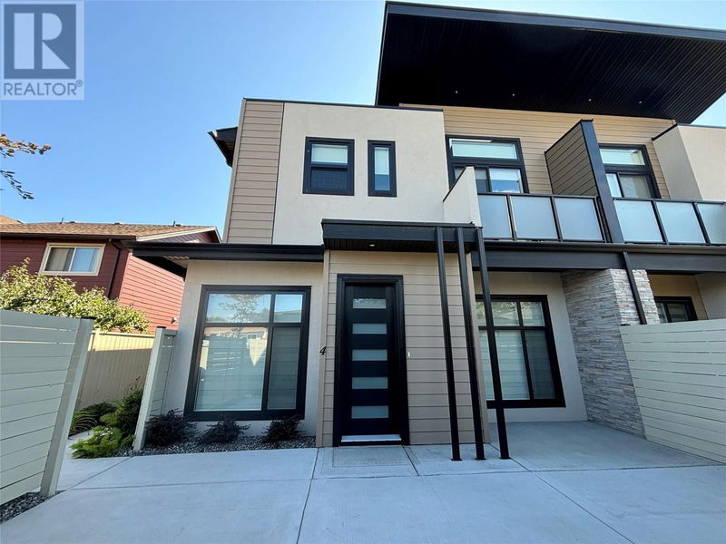 840 Wardlaw Avenue Unit# 4, Kelowna, British Columbia (MLS 10322906)