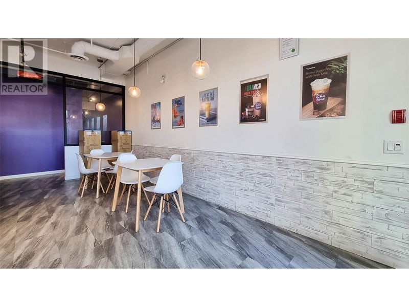 Image #1 of Restaurant for Sale at 1180 Sunset Drive Unit# 102, Kelowna, British Columbia