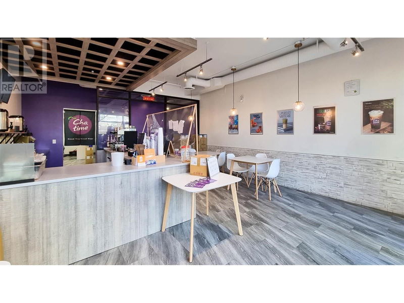 Image #1 of Restaurant for Sale at 1180 Sunset Drive Unit# 102, Kelowna, British Columbia