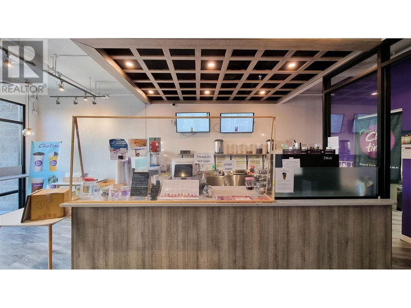 Image #1 of Restaurant for Sale at 1180 Sunset Drive Unit# 102, Kelowna, British Columbia