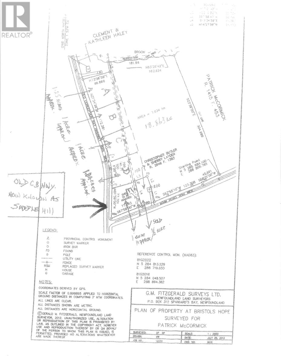 00 Saddle Hill, BRISTOL'S HOPE, Newfoundland & Labrador A1Y 0A7