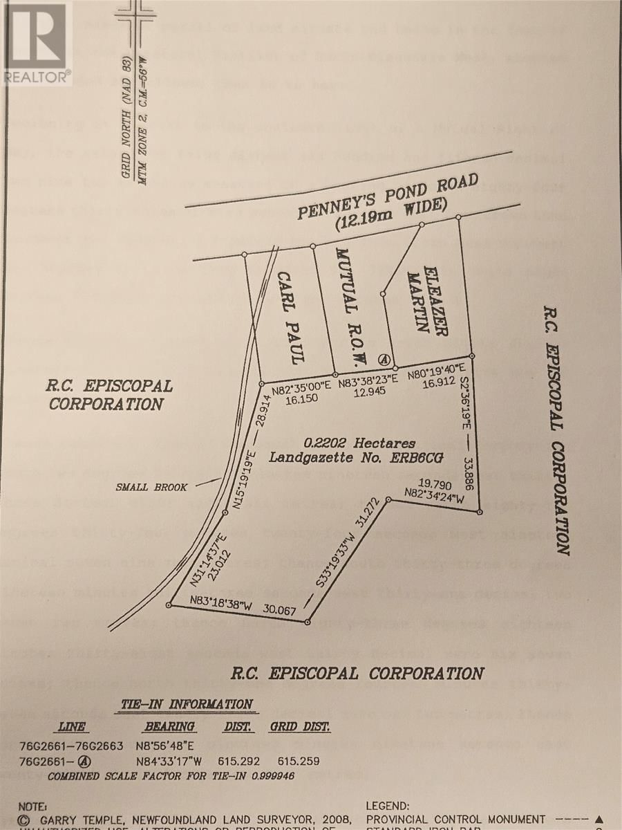 19A Penney's Pond Road, Burin, Newfoundland & Labrador A0E 1E0