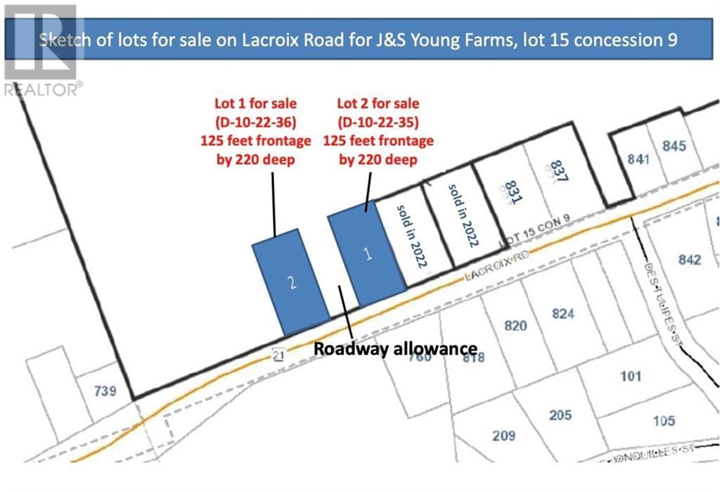 LOT 1 LACROIX ROAD Image 1