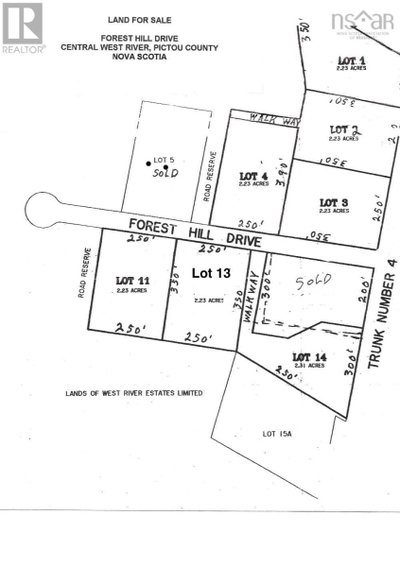 Lot 4 Forest Hill Drive | Central West River Nova Scotia | Slide Image Three