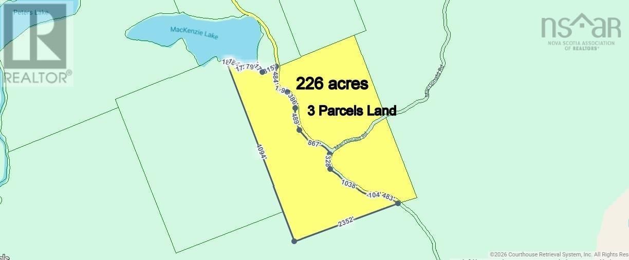 226 Acre Mackenzie Lake Rd, Framboise, Nova Scotia B2J 1E3