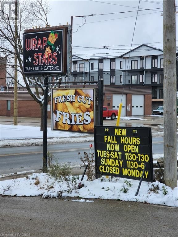 Fast Food Restaurant for Sale at 360 MAIN Street N in Mount Forest