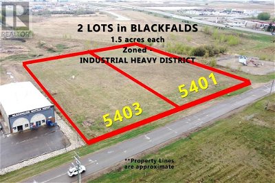Image #1 of Commercial for Sale at 5401 & 5403 South Street, Blackfalds, Alberta