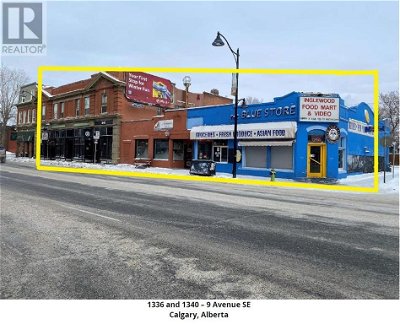 Image #1 of Commercial for Sale at 1336 1340 9 Avenue Se, Calgary, Alberta