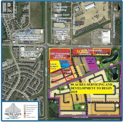 Image #1 of Commercial for Sale at Iron Gate, Sylvan Lake, Alberta