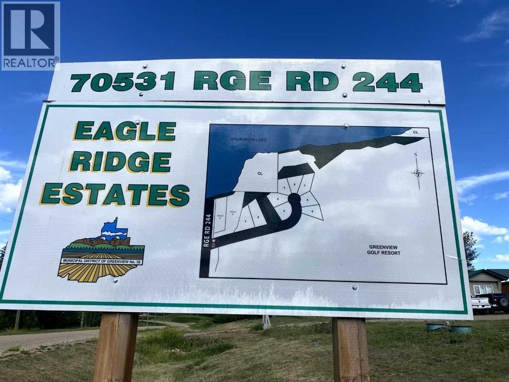 70531 Rge Rd 244, Rural Greenview No. 16, M.D. of, Alberta T0H 0P0