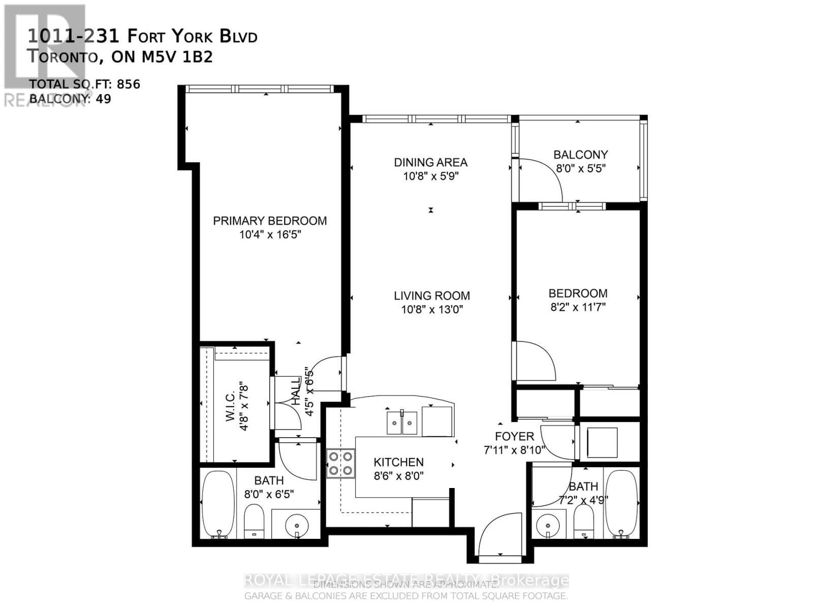 1011 - 231 FORT YORK BOULEVARD Image 46
