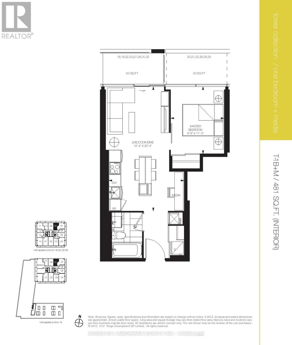 2208 - 5 SOUDAN AVENUE Image 1