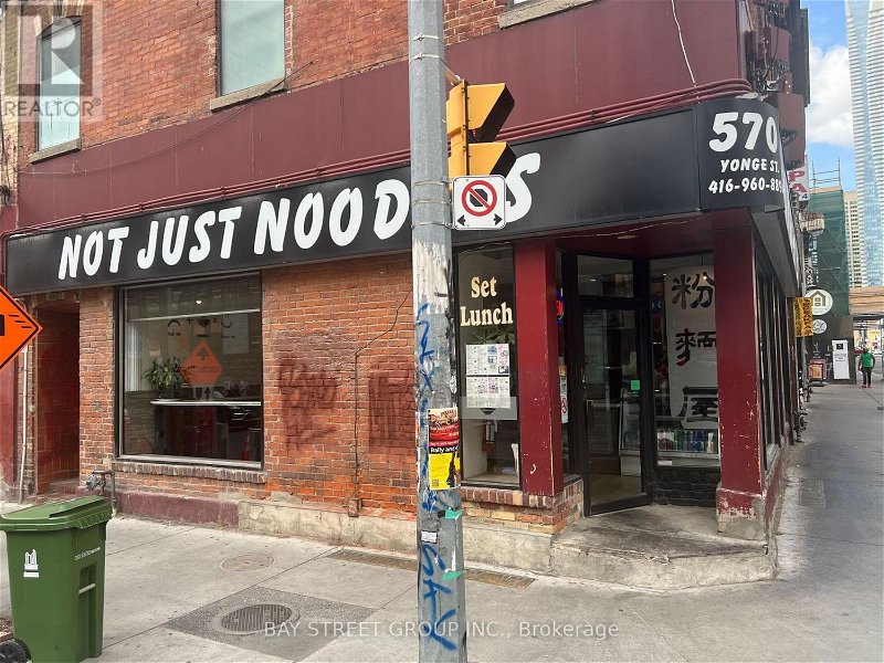 Image #1 of Restaurant for Sale at 570 Yonge St, Toronto, Ontario