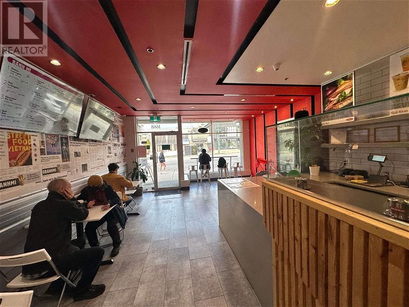 Image #1 of Restaurant for Sale at 102 1668 W Broadway, Vancouver, British Columbia