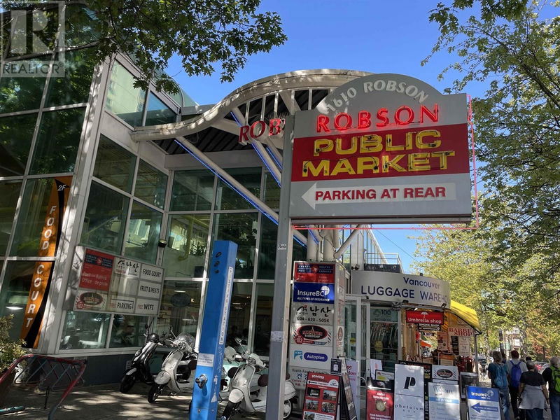 Image #1 of Restaurant for Sale at 104 1610 Robson Street, Vancouver, British Columbia