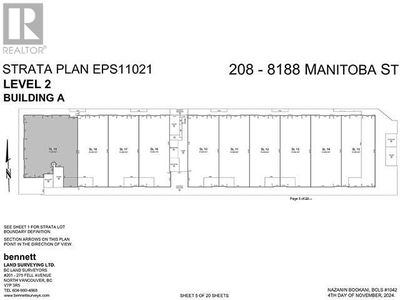 Image #1 of Commercial for Sale at 208 8188 Manitoba Street, Vancouver, British Columbia