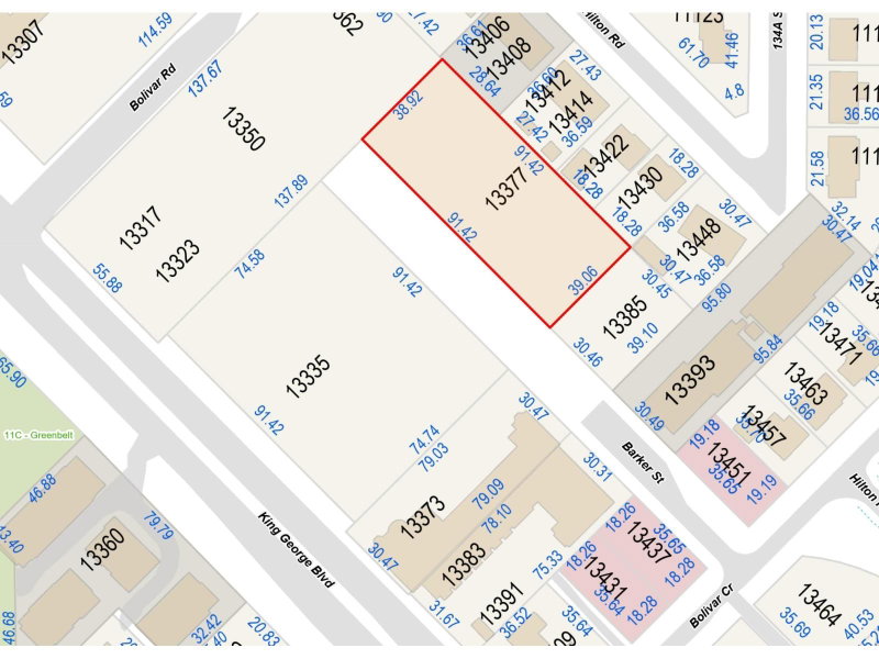 13377 BARKER Street Surrey British Columbia, V3R 5Y4 - Vacant Land For Sale