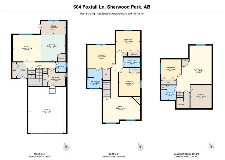 604 Foxtail Lane Sherwood Park, Alberta