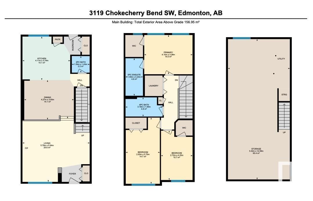 3119 Chokecherry Bend Sw Edmonton, Alberta