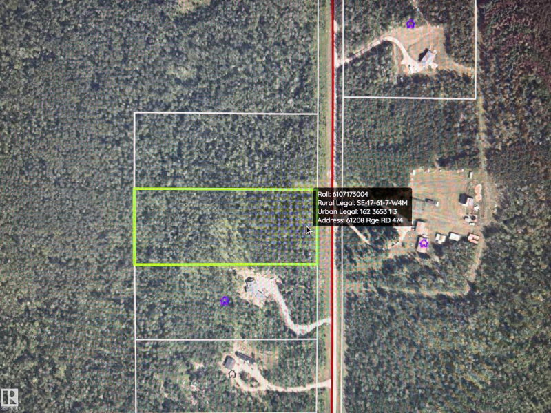 61208 RR 474 Rural Bonnyville M.D. Alberta, T9N 0E6 - Vacant Land For Sale