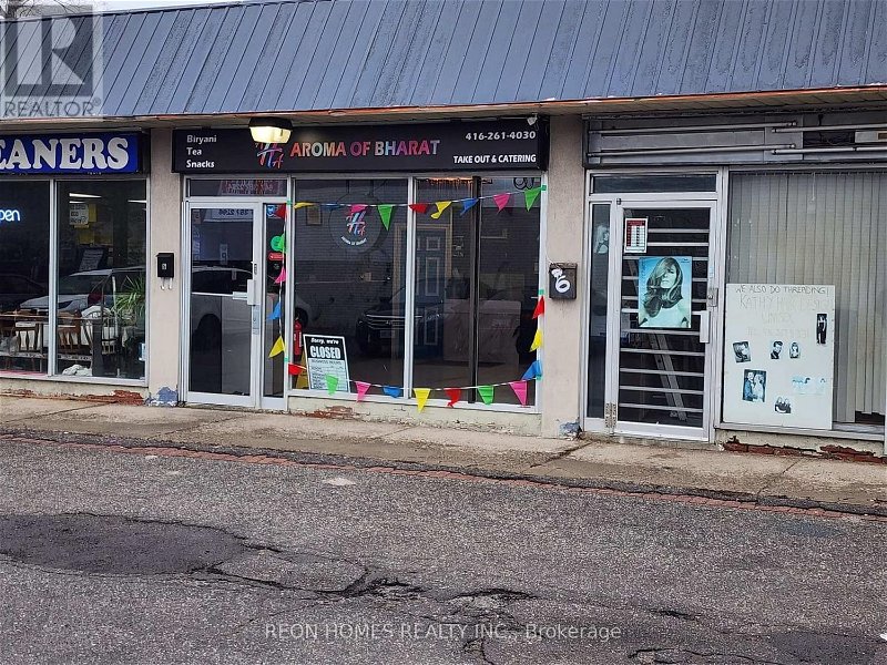 Image #1 of Restaurant for Sale at #5 -1375 Danforth Rd, Toronto, Ontario