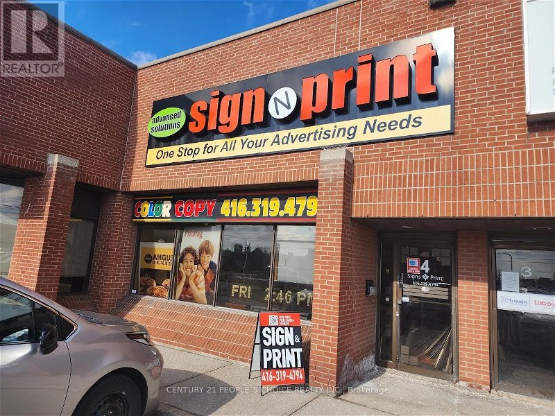Image #1 of Business for Sale at #4 -4140 Steeles Ave W, Vaughan, Ontario