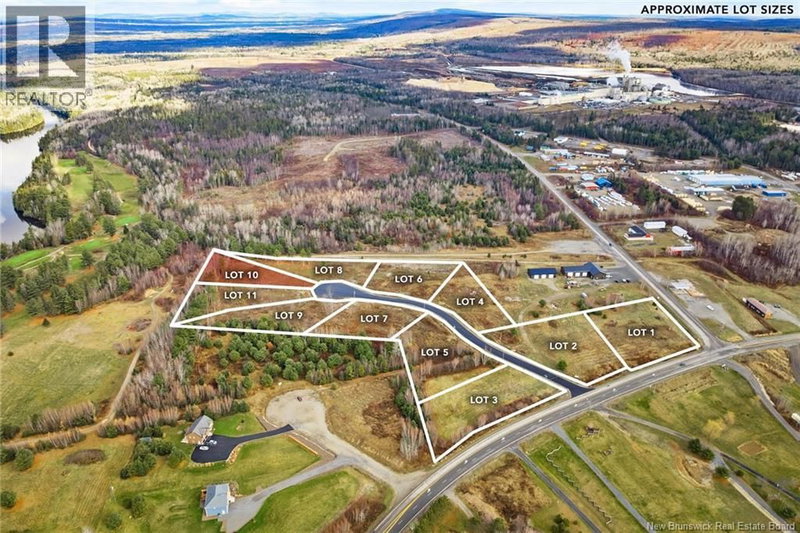 23-10 Finn Crescent Nackawic New Brunswick, E6G 1W1 - Vacant Land For Sale