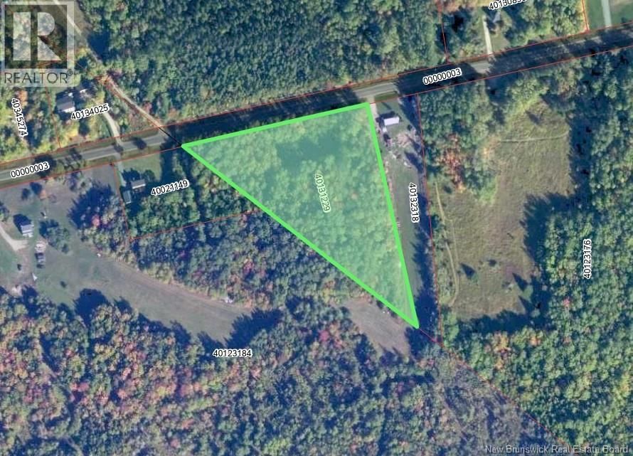 3.7 Acres Route 435, Maple Glen, New Brunswick E1V 4X5