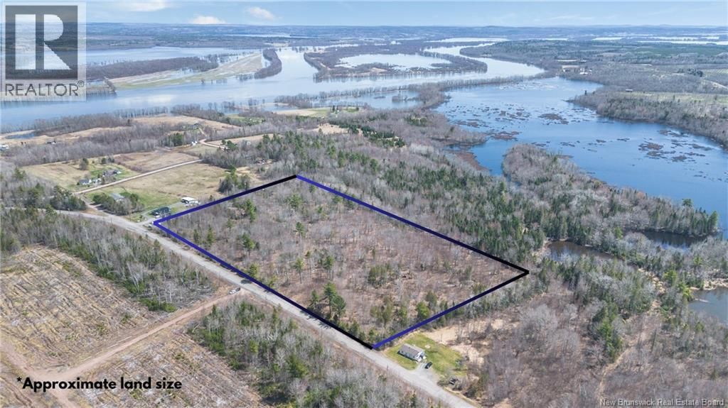 13.7 ACRES ROUTE 102, Gagetown, New Brunswick E5M 1V1