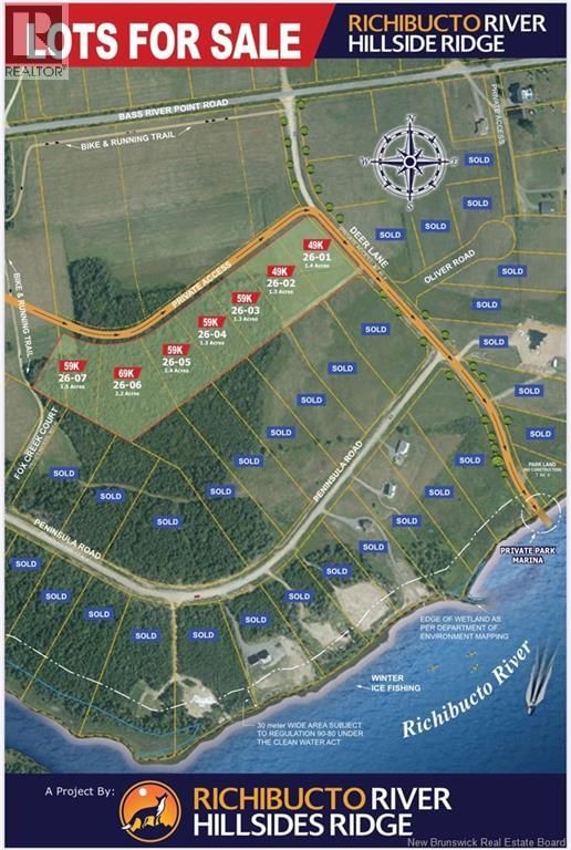 LOT Peninsula Road, Bass River, New Brunswick E4T 0E1