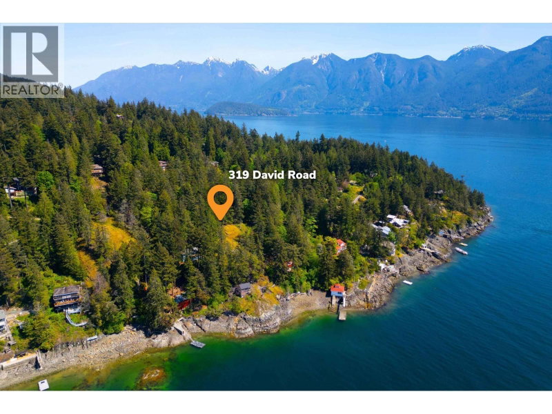 319 DAVID Road Bowen Island British Columbia, V0N 1G1 - Vacant Land For Sale