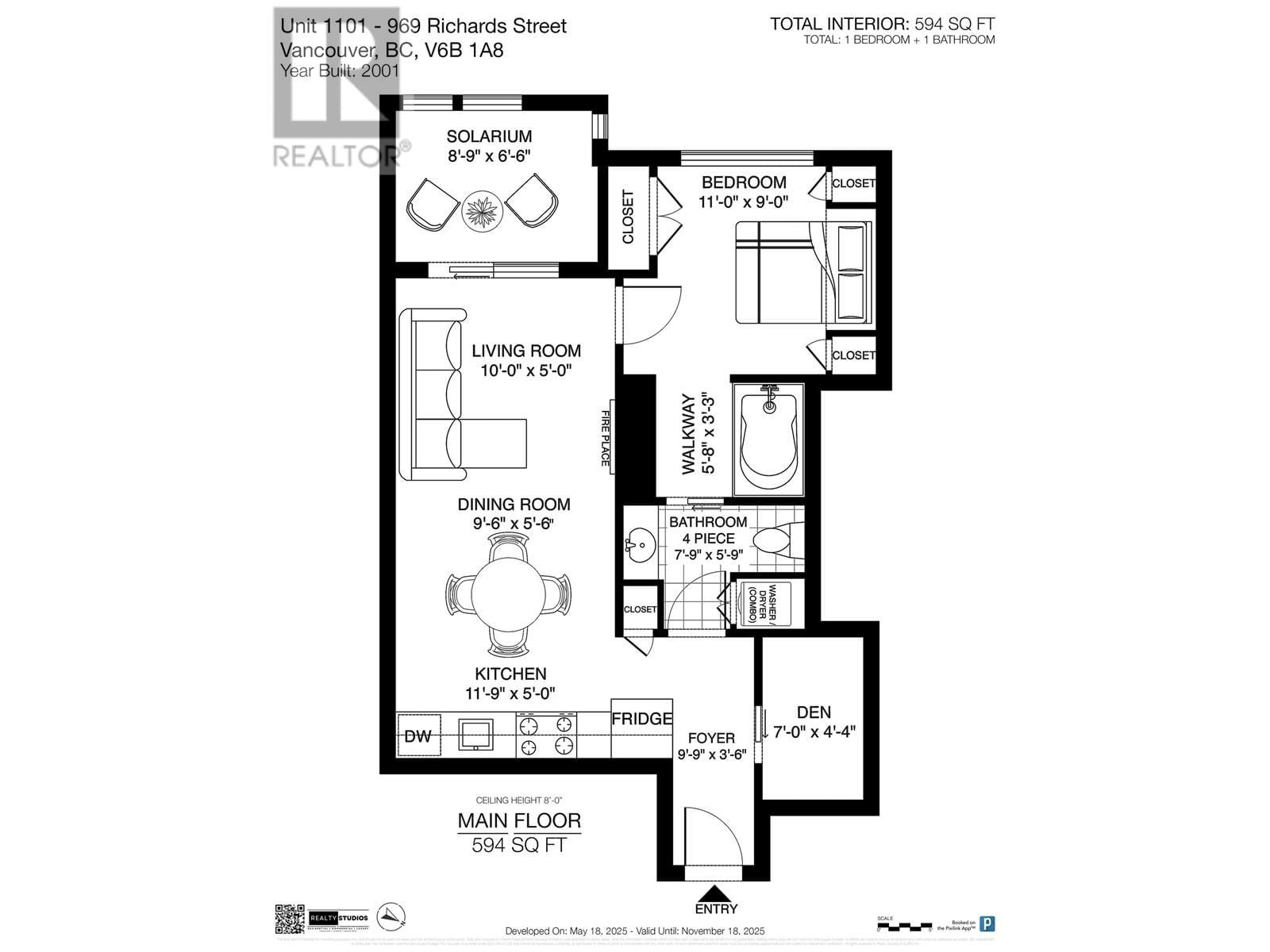 1101 - 969 RICHARDS STREET Image 26