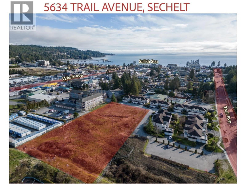 5634 TRAIL Avenue Sechelt British Columbia, V0N 3A6 - Vacant Land For Sale