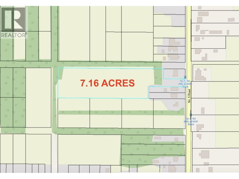 6471 NO. 5 Road Richmond British Columbia, V6Y 2V1 - Vacant Land For Sale